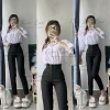 Quần Tây 1 Nút Cài Thẳng Mã 08 - Giá 155k, Thoáng Mát, Phong Cách Công Sở 3