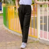 Quần Tây Âu Lưng Chun Dài Xanh Đen Unisex Giá 75k Giảm Sốc Đồng Phục Học Sinh 10