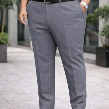 Quần tây âu nam BIGSIZE 28‑46 (130kg) ống xuông phôm body công sở chất co 4 chiều - Giá ưu đãi 195,228₫