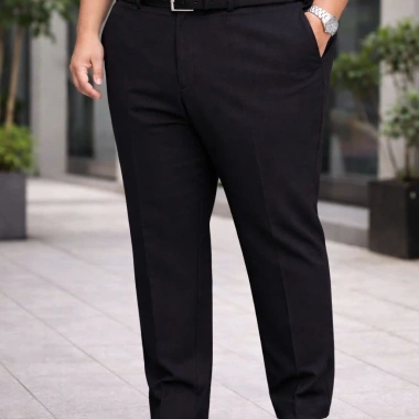Quần tây âu nam BIGSIZE 28‑46 (130kg) ống xuông phôm body công sở chất co 4 chiều - Giá ưu đãi 195,228₫