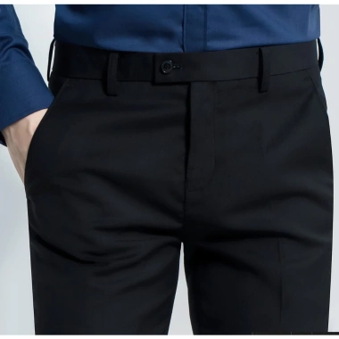Quần tây âu nam cạp dãn ống côn vải cotton phong cách Hàn Quốc XUZI - 269.999₫ 5