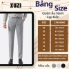 Quần tây âu nam cạp dãn ống côn vải cotton phong cách Hàn Quốc XUZI - 269.999₫ 9