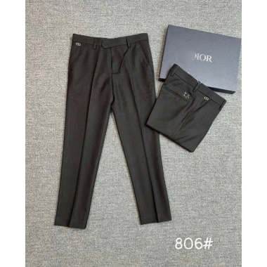 Quần tây âu nam C.D Đì Ò vải chéo 79 đen trơn, tag logo chữ ký bạc, viền túi, ống côn dày dặn cao cấp - 326.500₫ 2