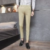 Quần Tây Âu Nam Co Giãn 4 Chiều Ống Ôm, Phom Suông Đứng, Vải Dày Bền Không Phai, Giá 120k 3