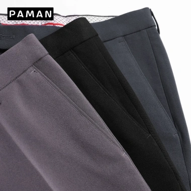 Quần tây âu nam Hàn Quốc Bigsize 48-90kg slimfit ống côn vải co giãn PAMAN 020QD chỉ 310k 8