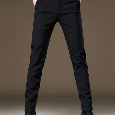 Quần tây âu nam Slimfit HOANGGIASHOP ôm co giãn nhẹ, trơn Form lịch lãm, giảm 21%