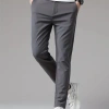 Quần tây âu nam Slimfit HOANGGIASHOP ôm co giãn nhẹ, trơn Form lịch lãm, giảm 21% 5