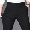 Quần tây âu nam Slimfit HOANGGIASHOP ôm co giãn nhẹ, trơn Form lịch lãm, giảm 21% 7