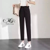 Quần tây baggy 1 cúc lưng cao cỡ lớn vải Vitex tuyết mưa học làm chơi 155k 4