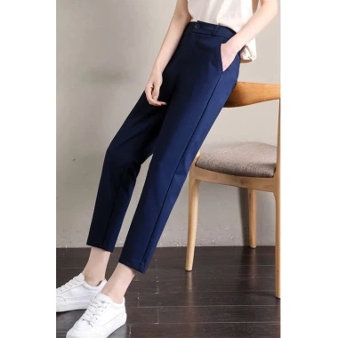 Quần tây baggy 1 cúc lưng cao cỡ lớn vải Vitex tuyết mưa học làm chơi 155k 9 Quần tây baggy 1 cúc lưng cao cỡ lớn vải Vitex tuyết mưa học làm chơi 155k 9