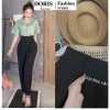 Quần Tây Baggy 2 Khuy Cúc Bọc Lưng Cao Form Thụng Chất Tuyết Mưa Vitex Dày Dặn Siêu Sale 150k