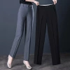 Quần tây baggy Bigsize 40-75kg cạp có đai lưng cao màu đen dài - Vải công sở Vitex 333 giảm giá 94.000₫ 5