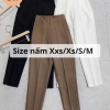 Quần tây baggy công sở nấm lùn eo 58cm - Giá chỉ 99.999 VNĐ, khuyến mãi 125.999
