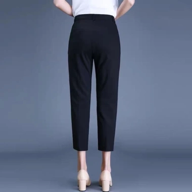 Quần tây baggy công sở nữ cạp cao Bigsize 40-80kg, thanh lịch, đủ màu mã 333, giá ưu đãi 125k