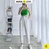 Quần Tây Baggy Nữ 4LOVA Lưng Cạp Cao Đen Trắng - Form Chuẩn, Tôn Dáng Q05