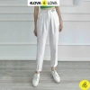 Quần Tây Baggy Nữ 4LOVA Lưng Cạp Cao Đen Trắng - Form Chuẩn, Tôn Dáng Q05 3