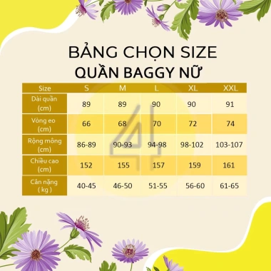Quần Tây Baggy Nữ 4LOVA Lưng Cạp Cao Đen Trắng - Form Chuẩn, Tôn Dáng Q05 9