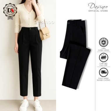 Quần Tây Baggy Nữ Cạp Cao Công Sở Lưng Cao - DASINOO H21 Giá 258.000