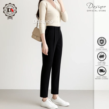 Quần Tây Baggy Nữ Cạp Cao Công Sở Lưng Cao - DASINOO H21 Giá 258.000 2 Quần Tây Baggy Nữ Cạp Cao Công Sở Lưng Cao - DASINOO H21 Giá 258.000 2