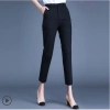 Quần tây baggy nữ cạp cao đen dài ống thẳng - Thời trang học sinh, công sở, giá 79k 2