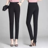 Quần tây baggy nữ cạp cao đen dài ống thẳng - Thời trang học sinh, công sở, giá 79k 5