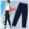 Quần tây baggy nữ cạp có đai lưng cao đen dài - Vải công sở Vitex, giá 89.000₫