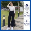 Quần Tây Baggy Nữ Cạp Đai Lưng Cao – Dày Dặn, Phối Đồ Đi Học, Làm, Chơi