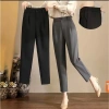 Quần Tây Baggy Nữ Khóa Thật Lưng Chun - Công Sở và Đi Học, Giá 79.000đ M222 2