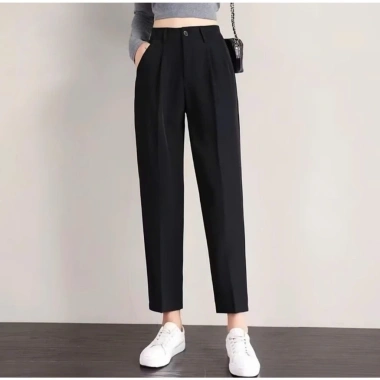 Quần Tây Baggy Nữ Khóa Thật Lưng Chun - Công Sở và Đi Học, Giá 79.000đ M222