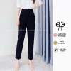Quần tây baggy nữ lưng cao Ely Fashion ELY211 cúc bấm lệch thanh lịch 245k