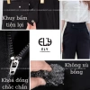 Quần tây baggy nữ lưng cao Ely Fashion ELY211 cúc bấm lệch thanh lịch 245k 7