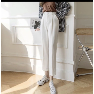 Quần tây baggy nữ lưng cao MADELA phong cách công sở QBG102 - Giá ưu đãi 160k 5