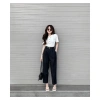 Quần Tây Baggy Nữ Ngọc Anh Gol Lưng Cạp Cao - Form Chuẩn Tôn Dáng, Phù Hợp Công Sở & Đi Học - Mã 118 Giá 119k 2