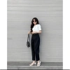 Quần Tây Baggy Nữ Ngọc Anh Gol Lưng Cạp Cao - Form Chuẩn Tôn Dáng, Phù Hợp Công Sở & Đi Học - Mã 118 Giá 119k 3