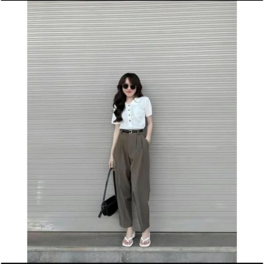 Quần Tây Baggy Nữ Ngọc Anh Gol Lưng Cạp Cao - Form Chuẩn Tôn Dáng, Phù Hợp Công Sở & Đi Học - Mã 118 Giá 119k 5 Quần Tây Baggy Nữ Ngọc Anh Gol Lưng Cạp Cao - Form Chuẩn Tôn Dáng, Phù Hợp Công Sở & Đi Học - Mã 118 Giá 119k 5