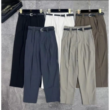 Quần Tây Baggy Nữ Ngọc Anh Gol Lưng Cạp Cao - Form Chuẩn Tôn Dáng, Phù Hợp Công Sở & Đi Học - Mã 118 Giá 119k
