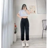 Quần Tây Bigsize Nữ Baggy 9 Tấc Lưng Cao Cạp Chun Phong cách công sở chubby