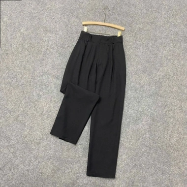 Quần Tây Bigsize Nữ Baggy 9 Tấc Lưng Cao Cạp Chun Phong cách công sở chubby
