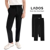 Quần Tây Chú Rể Nam Cao Cấp LADOS-24.166 Cạp Thun Ẩn, Điều Chỉnh Độ Rộng, Chất Tuyết Tằm Ít Nhăn - Giá 317k