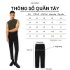 Quần tây công sở AKUBA slimfit, nút gài điều chỉnh, vải chống nhăn, giá chỉ 299k 7