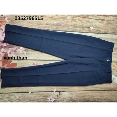 Quần tây công sở baggy gấu bằng - Phong cách thoải mái, giá chỉ 76.250₫