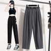Quần Tây công sở baggy phom rộng, chất xước Hàn, phong cách hiện đại chỉ 160k 5