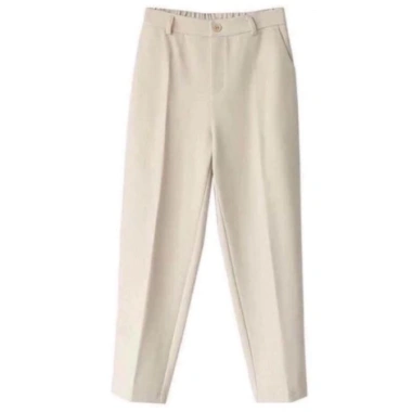 Quần Tây Công Sở BIGSIZE 3A Dáng Baggy Cạp Cao Lưng Chun Siêu Tôn 99k - Ống Đứng, Khóa Trước