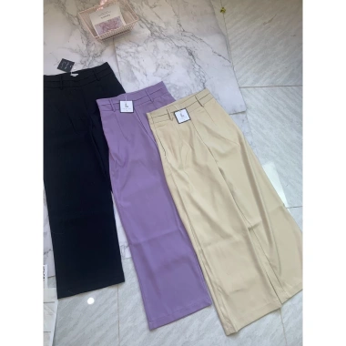 Quần tây công sở HANAA khoá sau dáng đứng suông cạp xếp ly - Giá chỉ 185.000₫