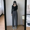 Quần tây công sở MIE baggy vạt lệch cúc hông lưng thun - Giá chỉ 209.000 VND 2