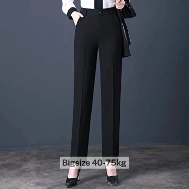 Quần tây công sở nữ bigsize cạp lưng cao liền cực kỳ tôn dáng - Giá 125k giảm ngay 3