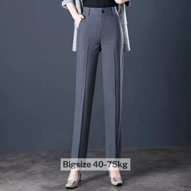 Quần tây công sở nữ bigsize cạp lưng cao liền cực kỳ tôn dáng - Giá 125k giảm ngay 7