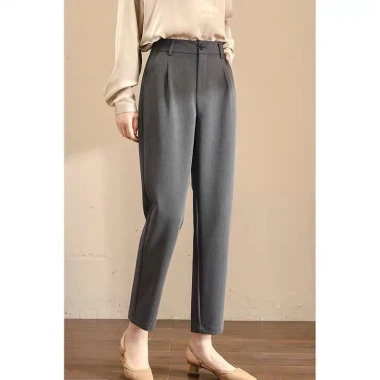 Quần tây công sở nữ bigsize lưng cao tôn dáng - HVS 333D giá 95.000₫