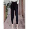 Quần Tây Công Sở Nữ Cúc Cạp Cao Baggy Lưng Cao Tôn Dáng, Co Giãn Nhẹ - Giá 99k 8
