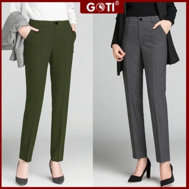 Quần Tây Công Sở Nữ GOTI Ống Đứng Cơ Bản 3.089Q - Giá 204.000đ (Giảm 22%)